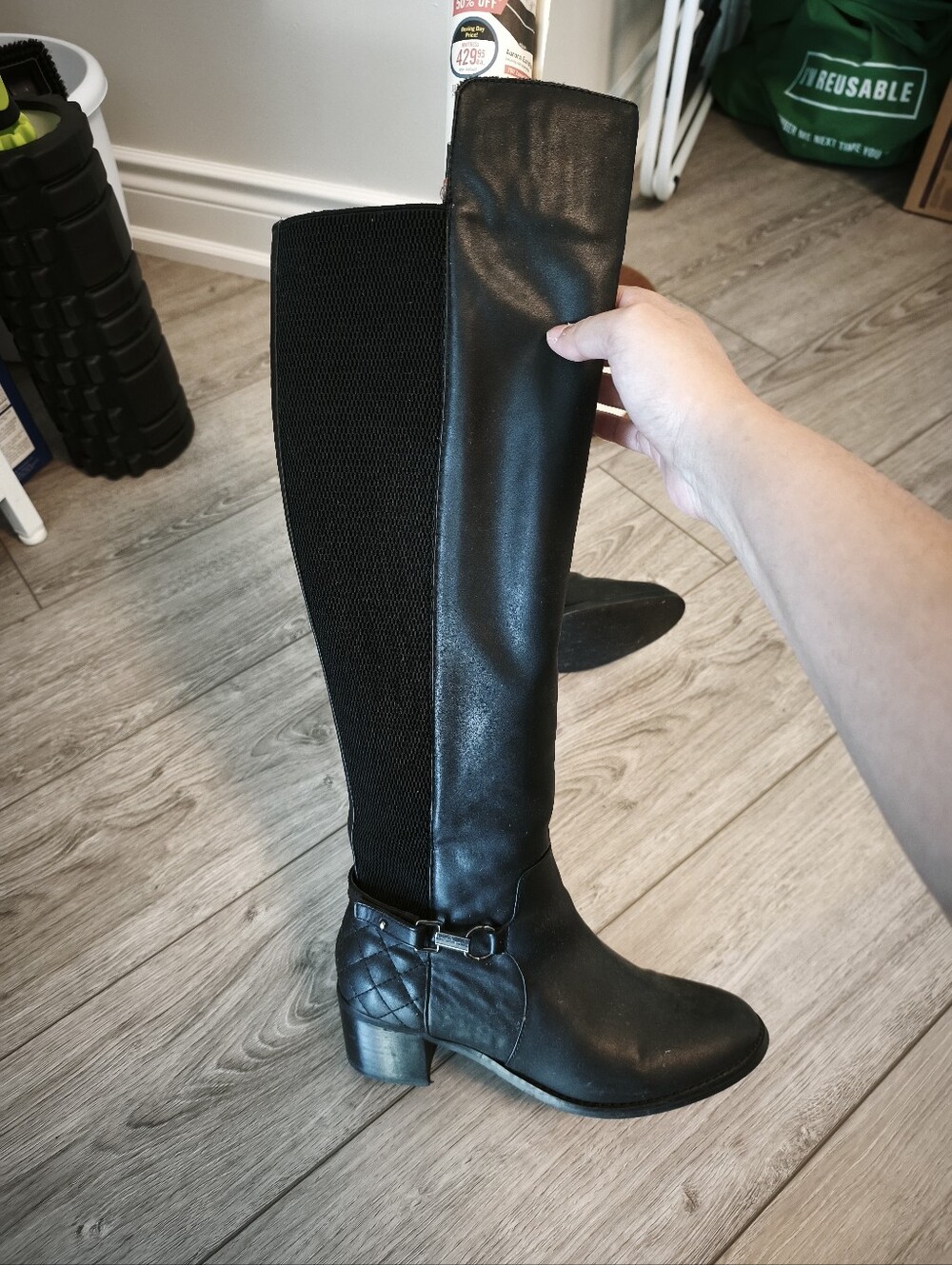 Jeanne Beker Knee High Boots